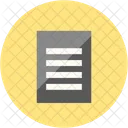 Document Paper Notes Icon
