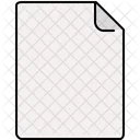 Blank Document Notes Icon