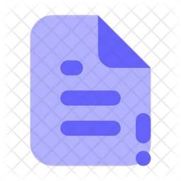Document Error  Icon