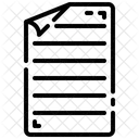 Document File Text Icon