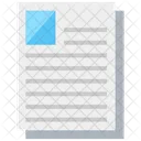Document Sheet Text Document Icon