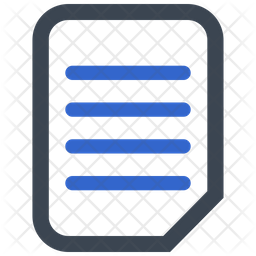 Document Icon Of Colored Outline Style Available In Svg Png Eps Ai Icon Fonts