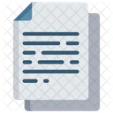 Generic Document Paper Note Icon