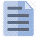 Paper Document Sheet Icon