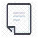 Document Letter Report Icon