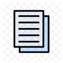 Document Sheet Paper Icon
