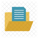 Document In Folder Icon