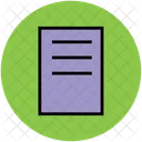 Document Sheet File Icon