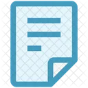 Paper Office Sheet Icon