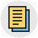 Document Paper Office Icon