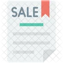 Document For Sale Icon