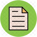 Document Report Text Icon
