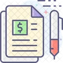 Document Sign Document Sign Agreement Icon