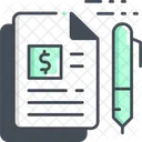 Document Sign Document Sign Agreement Icon