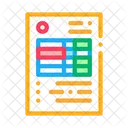 Document Table Credit Icon
