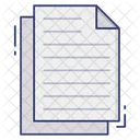 Document Paper Text Icon