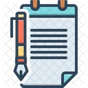 Trusts Legal Document Icon