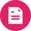 Document Paper Text Icon