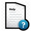 Document File Help Icon