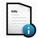 Document File Information Icon