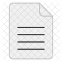 File Report Paper Icon
