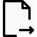 Document Arrow File Icon
