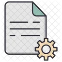 Document Setting File Setting Icon