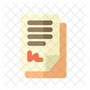 Document Data Paper Icon