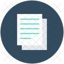 Document Office Text Icon