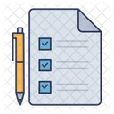 Document Delivery List Checklist Icon