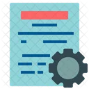 Document File Paper Project Management Icon