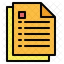 Document Interface File Icon