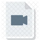 Document File Filevideo Icon