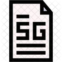 Document Technology G Icon