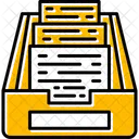 Document Archive Library Icon