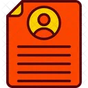 Document Portfolio Profile Icon