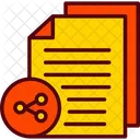 Document File Network Icon