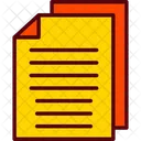 Document File Paper Icon