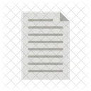 Document Files Papers Icon