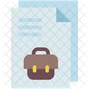 Document Briefcase File Icon