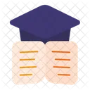 Document Hat Graduation Icon