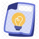 Document Briefcase Idea Icon