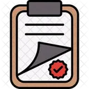 Document List Checklist Icon