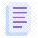 Document File Paper Icon