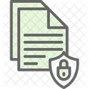 Document File Lock Icon