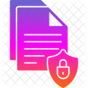Document File Lock Icon