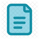 Document File Sheet Icon