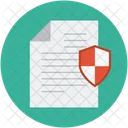 Document And Shield Icon