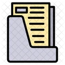 Document Archive Data File Icon