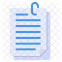 Document Attach  Icon